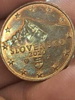 5 euro cent luxusný  kúsok - 1