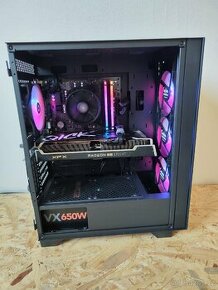 Herní PC: RX 6700xt 12gb, Ryzen 5 5500, 1tb M.2 ssd, ZÁRUKA