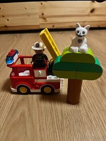 Lego duplo hasičské auto