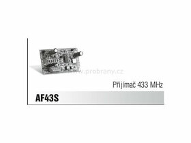 CAME AF 43S přijímač, frekvence 433Mhz - 1