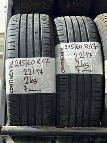 215/60R17 CONTINENTAL