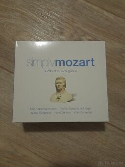 4xCD s hudbou Mozart úplně nové dovoz Rakousko