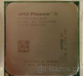 AMD Phenom II X4 955 BE 4x3.2GHz> Odemč.násobič s.AM3/AM2+
