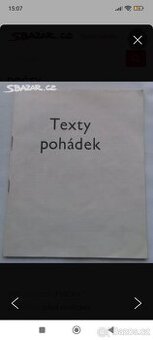 Magnetická pohádková abeceda knížka s textem