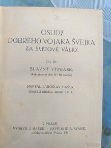 DOBRÝ VOJÁK ŠVEJK  1924 - 1