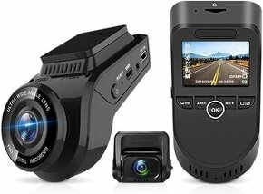 Junsun 4K Ultra HD WiFi Car Dash Cam 2160P + zadní kamera