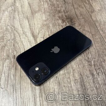 iPhone 12 mini 64GB, černý (rok záruka)