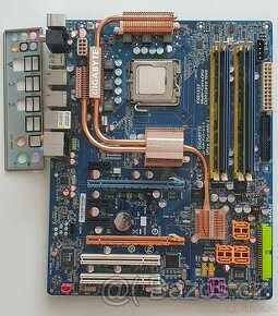 Set Intel Q9400 2.66Ghz + Gigabyte GA-P35-DS4 + 6 GB RAM