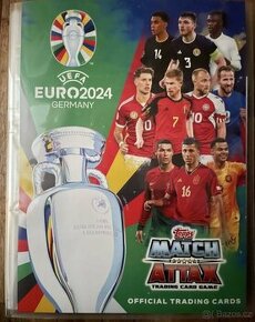 EURO 2024 Match Attax sběratelské kartičky