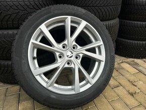 Nová zimní ALU kola Škoda Octavia 4 (205/55 R17 Continental)