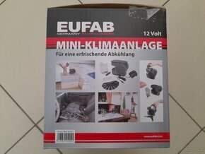 Mini klimatizace do auta / kempování 12V i 230V adaptér NOVÁ