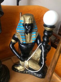 SOCHA EGYPTSKÉHO FARAONA - Lampa