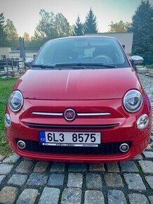 Fiat 500,  1.0 Hybrid / 1. majitel / ČR