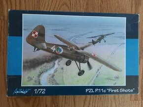 Azur 1:72 PZL P.11c - FIRST SHOTS