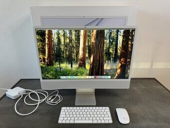 Apple iMac 24" 2021 M1 4,5K / 256GB / 8GB Silver - DPH