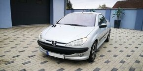 Peugeot 206 CC Kabriolet 1,6i - 80kw. Slušný stav i výbava - 1