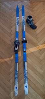 běžkařský set- boty 38 cm a běžky 170 cm