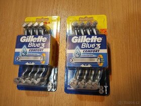 Holítka+Hlavice Gillette Blue3, nové, 2 sady, celkem 16 kusů - 1