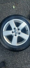 Alu kola 16" VW Mugello 5x112 s pneu 205/55R16