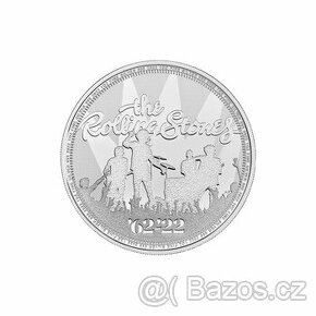 Stříbrná mince The Rolling Stones 1oz BU 2023 v kapsli