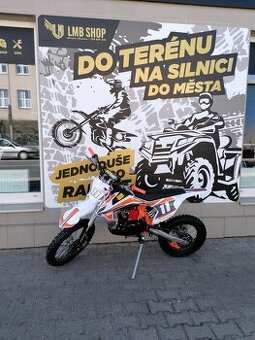 Pitbike Shark 125cc 17/14 oranžová