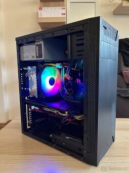 Herní RGB PC, Intel Core i7, nVidia GTX 1060 6GB, 12GB RAM