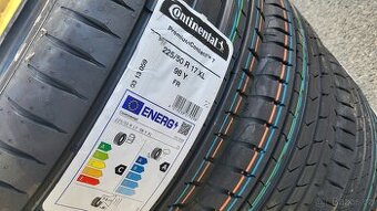 Nové letní 225/50 R17 XL Continental