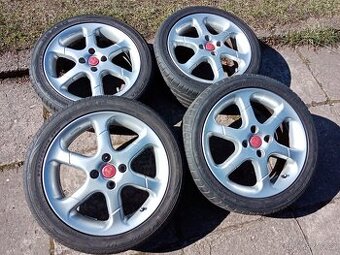 Obutá alu kola ABARTH 16ky 4x98 pneu 90% FIAT ALFA LANCIA