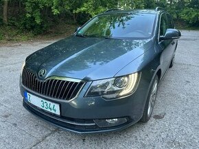 ŠKODA SUPERB 2.0TDi DSG 125kW 2015 NAVI XENON DRUHA SADA KOL