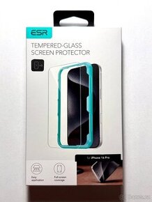 ESR ochranné tvrzené sklo iPhone 16 Pro, čiré, SADA, NOVÉ