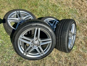 Alu kola 5x112 R18+ pneu Hankook