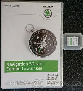 Navigace - Mapy Škoda Octávia, Rapid, Fabia - 1