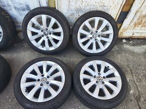 17"letní alu sada 5x112 origo Scirocco Golf 6 7 Touran Caddy