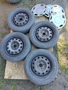 4x plechové kola Renault Laguna I 4x100 R14