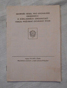 Sborník hesel pro kronikáře OO a ZO PO ČSSR - 1987