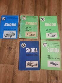 dílenská příručka, katalog dílů Škoda