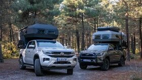 Obytná nástavba pro Ranger/Hilux/Amarok/Navara/DMax/L200 aj.