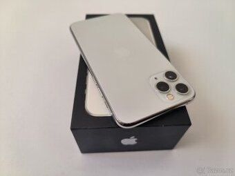 apple iphone 11 PRO 256gb Silver / Batéria 100%