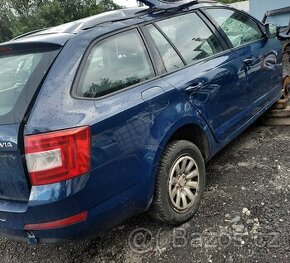 nd z škoda octavia 3 1.6tdi 77kw modrá bílá sahara stříbrná