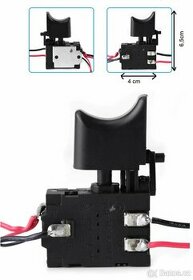 DC 12 V-21 V 16A Ovládací spínač Aku pilky - 1