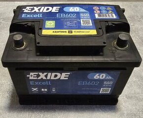 Autobaterie Exide Excell 60Ah EB602 540a