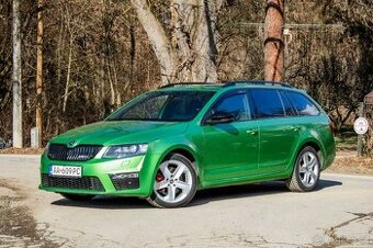 Škoda Octavia Combi 2.0 TDI DPF RS 4x4 DSG / Zelená - 1