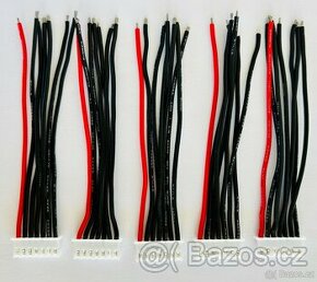 Balanční kabel 6S-XH samice 22AWG 10 cm - 1