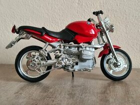 Model motorky BMW R1100R rot, Maisto Motorrad 1:18 - 1