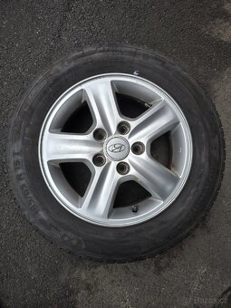 Alu kola Hyundai - 5x disků 5x114.3x15 + pneu 185/65R15