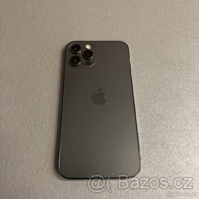 iPhone 12 Pro 128GB graphite, pěkný stav, 12 měsíců záruka