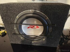 Subwoofer Alpina Swr 1040 4 ohm 1000watt + zesilovač ESX 404