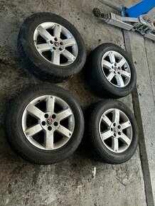 Alu Nissan x-trail 6,5jx17 et40 + pneu 225/65R17 zimni