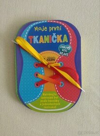 Kniha, knizka pro deti Moje prvni tkanicka