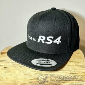 Snapback Audi RS4 Kšiltovka nová